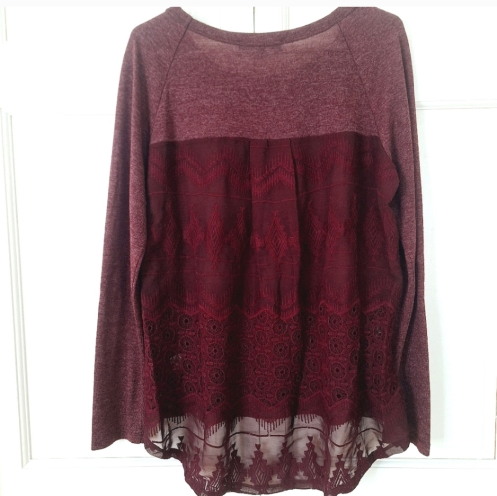 Brixon Ivy lace back top